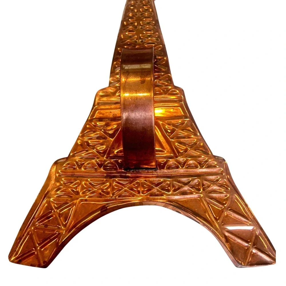 Vintage Copper Eiffel Tower Mold cookie cutter Wall Hanging Decor Paris France 9